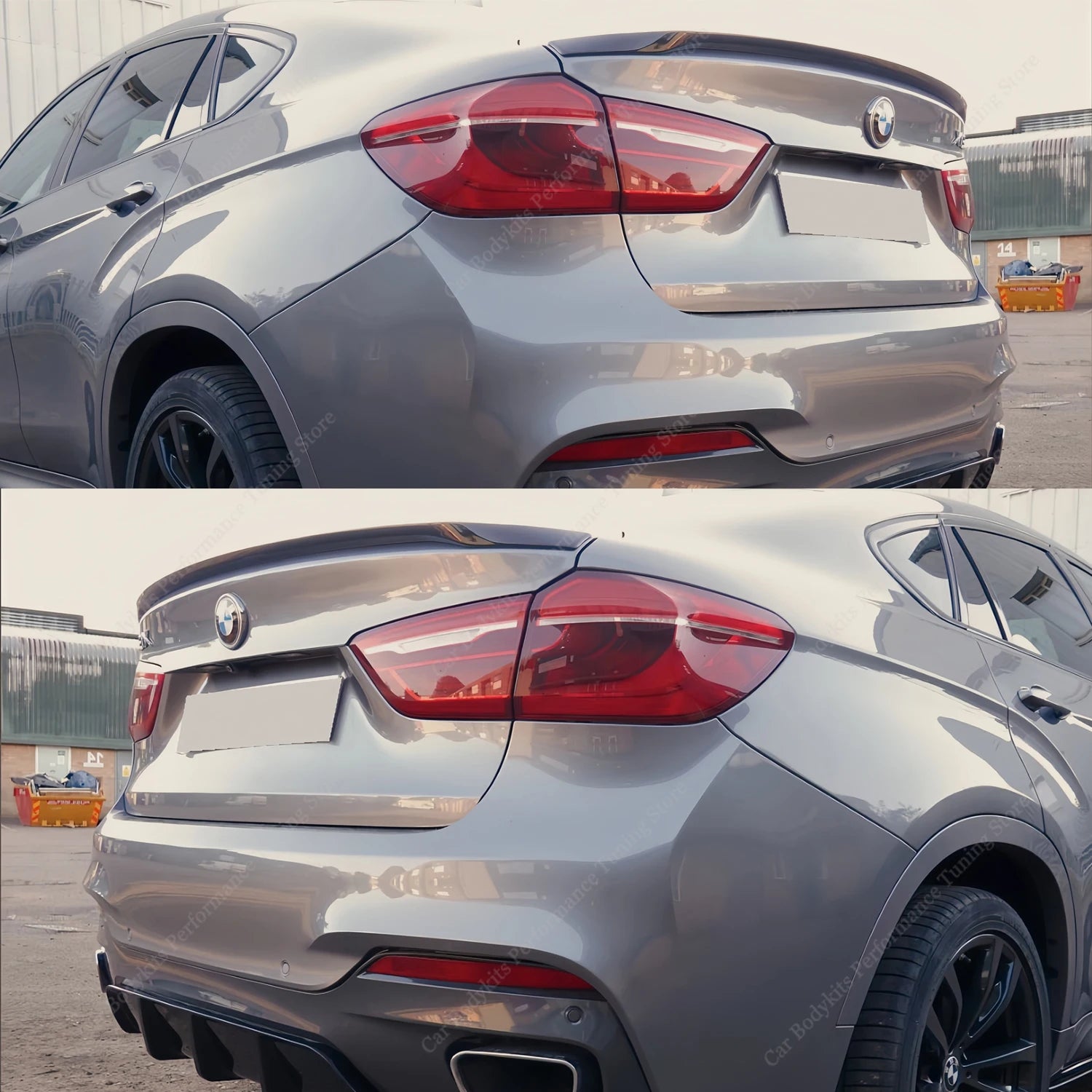 Bmw F16 F86 X6 M Performance Style Rear Spoiler 2014-2019.              (Hátsó szárny, spoiler)