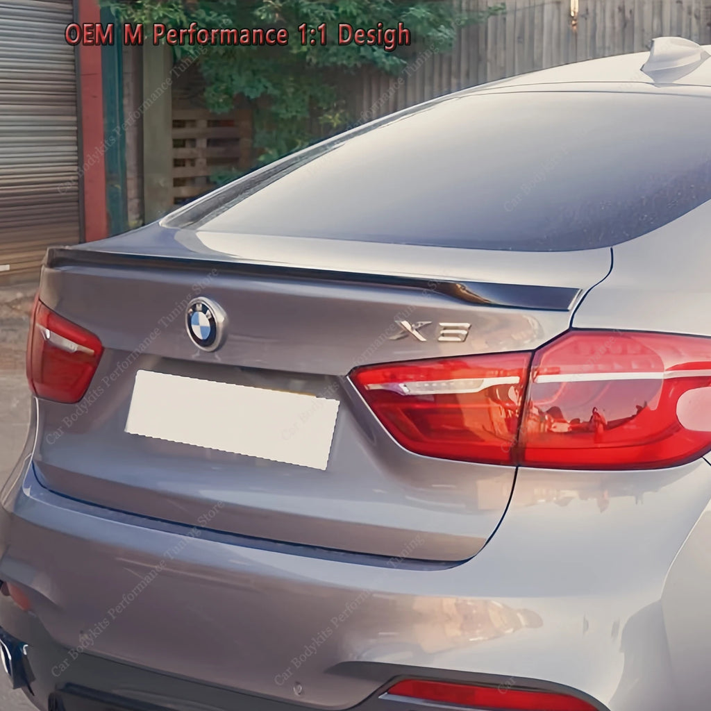 Bmw F16 F86 X6 M Performance Style Rear Spoiler 2014-2019.              (Hátsó szárny, spoiler)